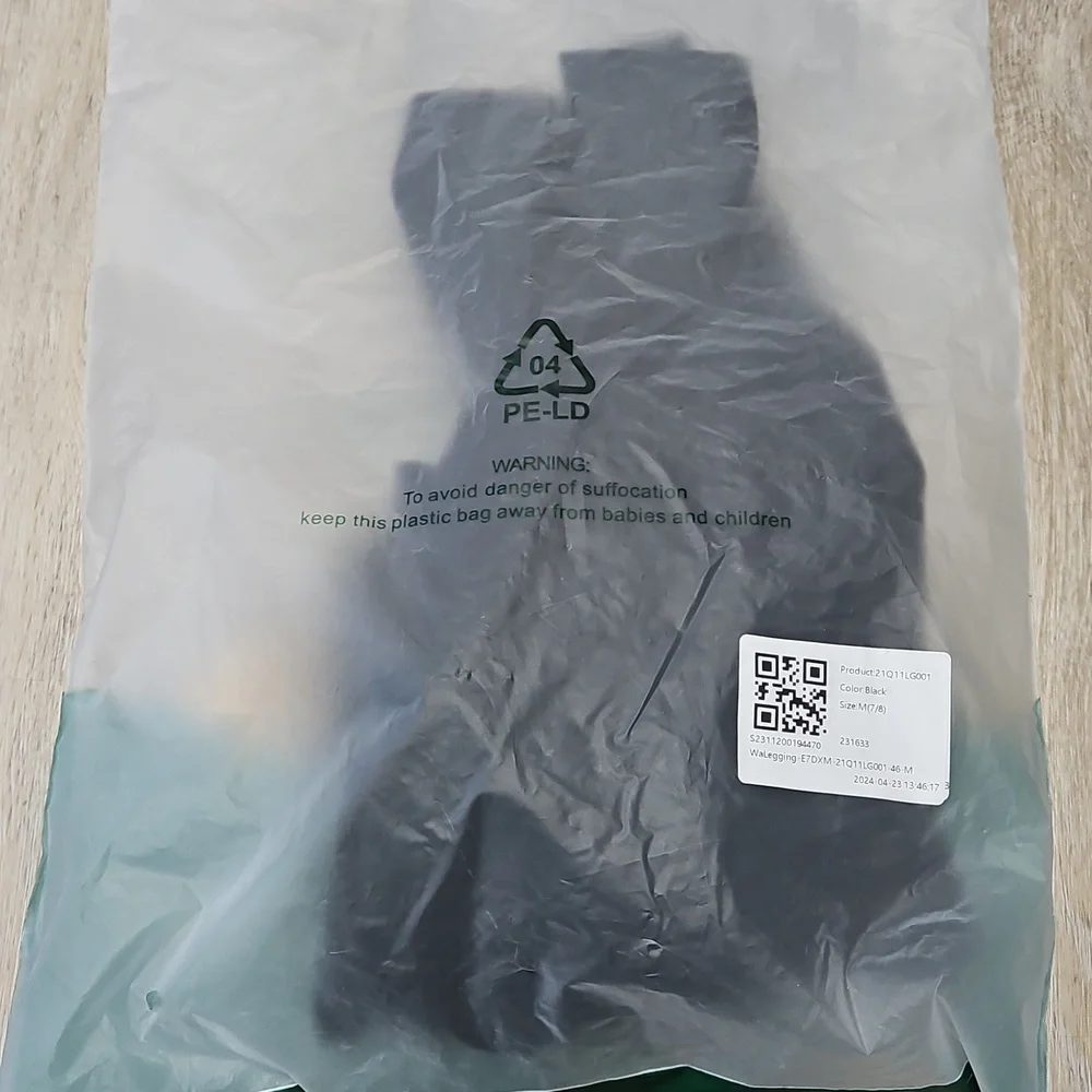 Halara SoCinched High Waisted Tummy Control Full Leggings Black Women's Medium - Picture 8 of 8